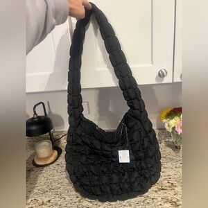 Black Quilted Women's Bag NWT